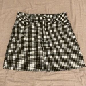 Black and white gingham mini!
